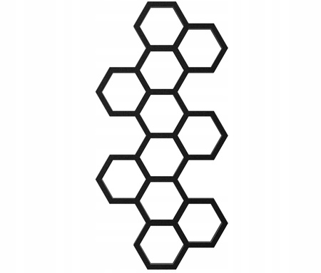 GRZEJNIK ŁAZIENKOWY BEE 145/72 CZERŃ GLAMOUR 549W