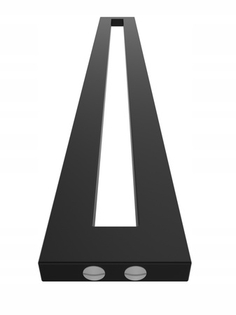 Grzejnik dekoracyjny ETIO 160/15 czarny struktura