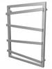 Grzejnik łazienkowy WIZA 70/53 srebrny