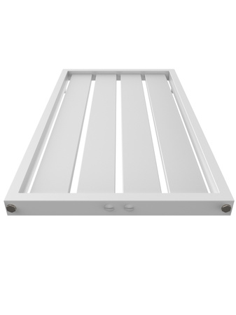 Grzejnik pokojowy dekoracyjny 100/56 biały strukt