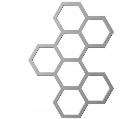 GRZEJNIK ŁAZIENKOWY BEE 98/72 SREBRNY 361W