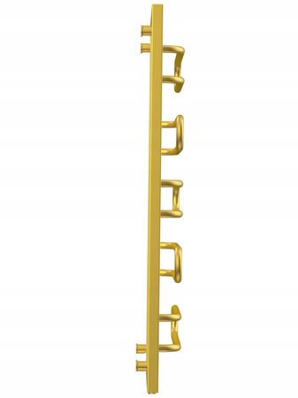 Grzejnik łazienkowy RATUS 138/53 złoty