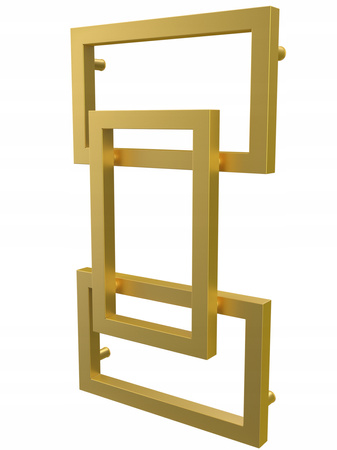 Grzejnik dekoracyjny EMIN 73/39 złoty