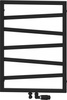 GRZEJNIK ŁAZIENKOWY 720x530 CZARNY POŁYSK 297W