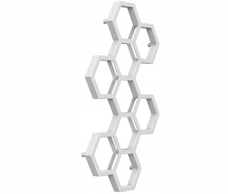 GRZEJNIK ŁAZIENKOWY BEE 122/72 BIAŁY STRUKTUR 455W