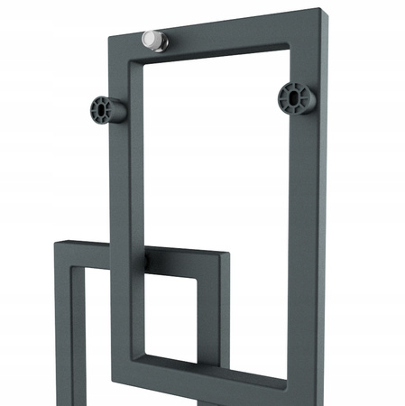 GRZEJNIK DEKORACYJNY kAT 1350x390 ANTRACYT 450W