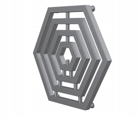 Grzejnik łazienkowy OLIW 51/59 antracyt 305w