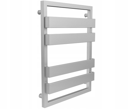 Grzejnik łazienkowy 70/53 AJER srebrny 416w
