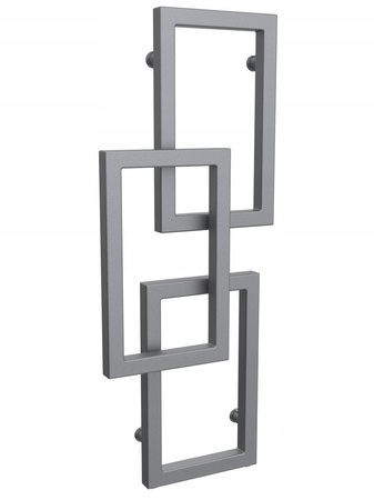 Grzejnik łazienkowy rAT 87/36 antracyt struktura