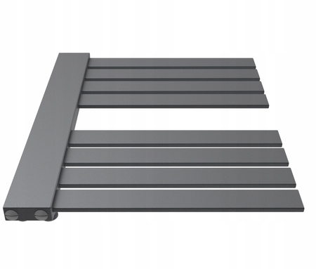 Grzejnik elektryczny łazienkowy 60/40 antracyt str