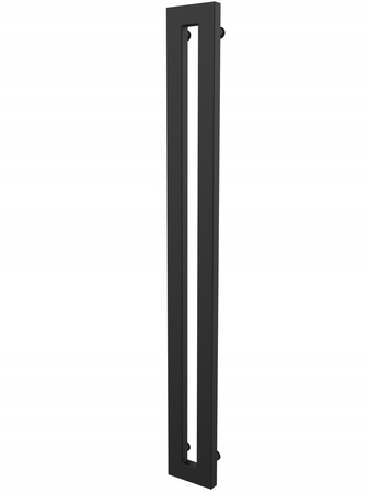 Grzejnik dekoracyjny ETIO 160/15 czarny struktura