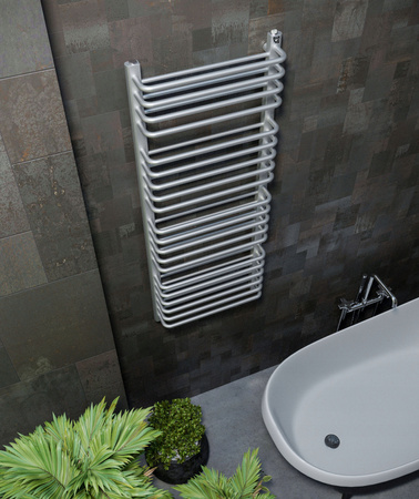 GRZEJNIK DEKORACYJNY DIWA 820x540 SREBRNY