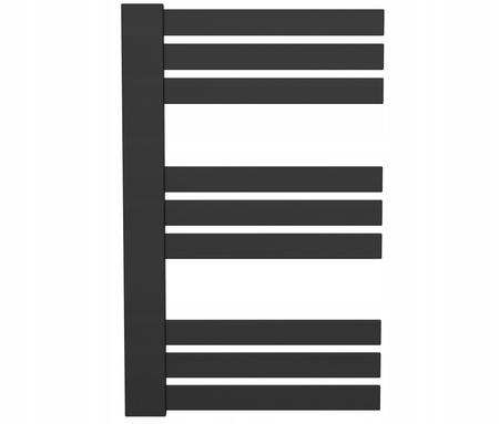 Grzejnik łazienkowy AKO 80/50 czarny mat