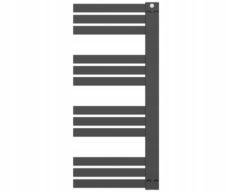 Grzejnik łazienkowy AKO 110/50 czarny połysk