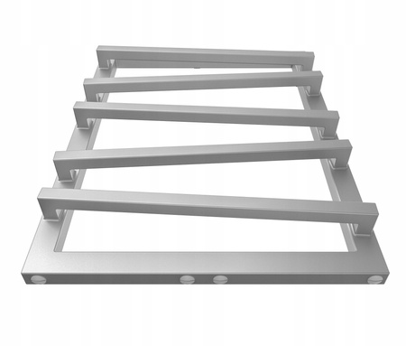 Grzejnik łazienkowy NEMO 70/54 srebrny