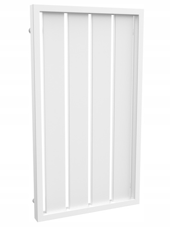 Grzejnik pokojowy dekoracyjny 100/56 biały strukt