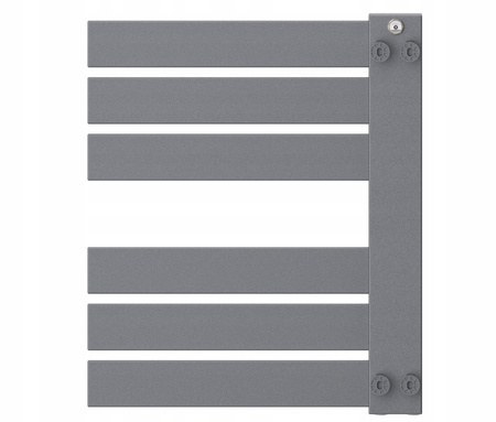 Grzejnik łazienkowy SHINO 60/40 antracyt struktura