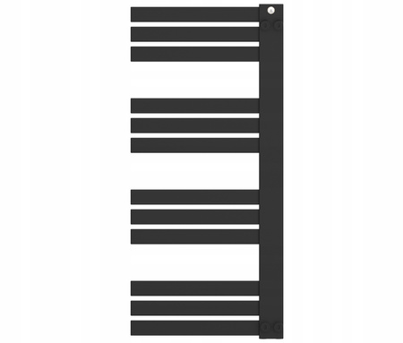 Grzejnik łazienkowy AKO 110/50 czarny struktura