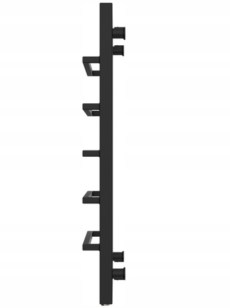 Grzejnik łazienkowy KAFU 70/53 czarny mat 286w