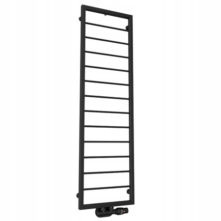 GRZEJNIK ŁAZIENKOWY DELAR 1200x350 CZARNY MAT 275W