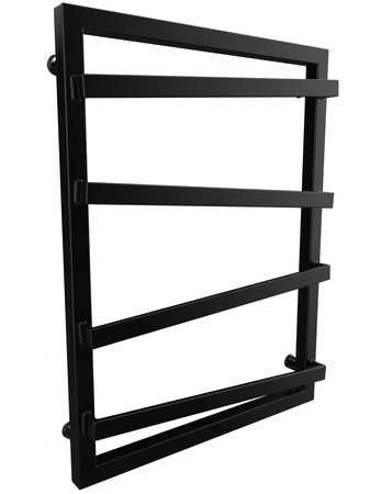 Grzejnik łazienkowy WIZA 70/53 czarny połysk