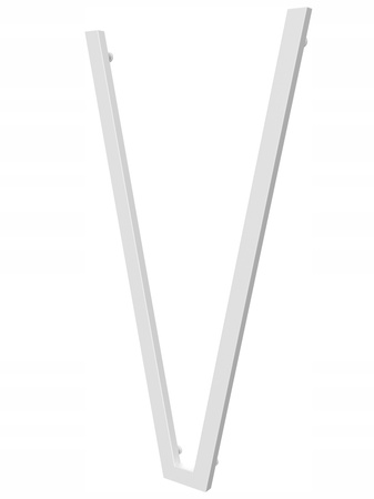 Grzejnik dekoracyjny łazienkowy 130/70 biały str