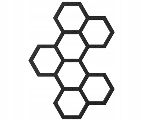 GRZEJNIK ŁAZIENKOWY BEE 98/72 CZERŃ GLAMOUR 361W