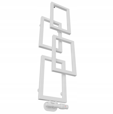 GRZEJNIK DEKORACYJNY kAT 1110x360 BIAŁY MAT 360W