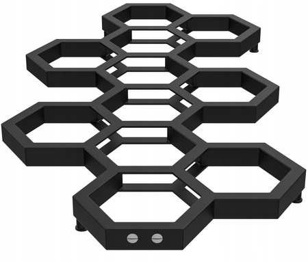 GRZEJNIK ŁAZIENKOWY BEE 145/72 CZARNY MAT 549W