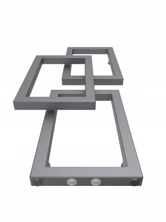 Grzejnik łazienkowy rAT 87/36 antracyt struktura