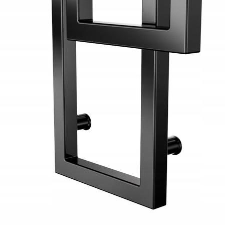 GRZEJNIK DEKORACYJNY kAT 1110x510 CZARNY POŁ 363W