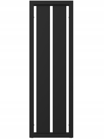 Grzejnik pokojowy dekoracyjny 100/32 czarny strukt