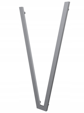 Grzejnik dekoracyjny łazienkowy 130/70 antracyt