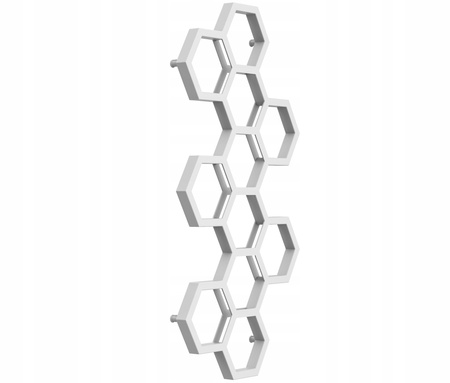 GRZEJNIK ŁAZIENKOWY BEE 145/72 BIAŁY POŁYSK 549W
