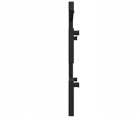 GRZEJNIK ŁAZIENKOWY KNOT 65/55 CZARNY MAT 341W
