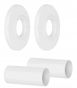 ZESTAW MASKUJĄCY DO GRZEJNIKA OSIOWY BIAŁY