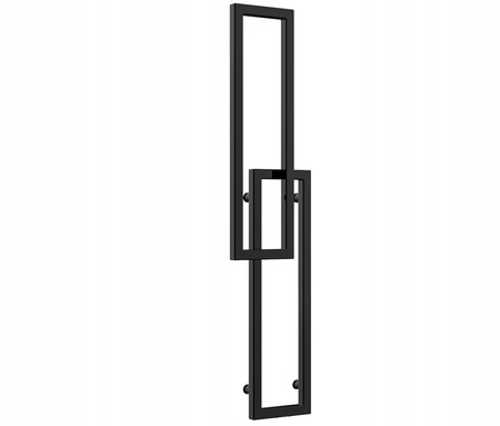 GRZEJNIK ŁAZIENKOWY ELZA 123/30 CZARNY POŁYSK 274W