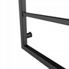 GRZEJNIK ŁAZIENKOWY KARL 1200x350 CZARNY MAT 250W