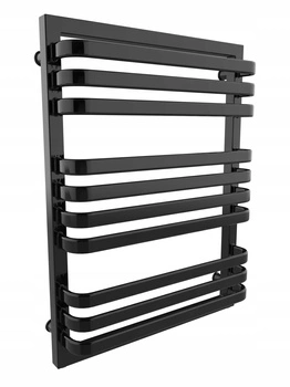 Grzejnik łazienkowy ARKA 70/53 czarny połysk