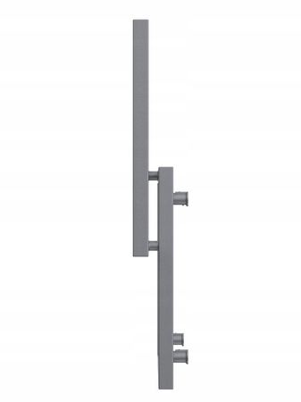 Grzejnik łazienkowy dekoracyjny 73/66 antracyt