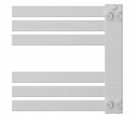 Grzejnik łazienkowy AKO 50/40 srebrny