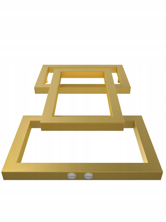 Grzejnik dekoracyjny EMIN 73/39 złoty