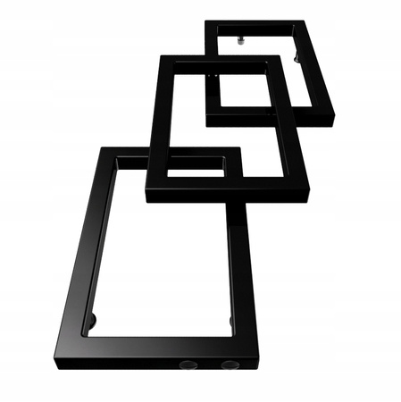 GRZEJNIK DEKORACYJNY kAT 870x420 CZARNY POŁYS 271W