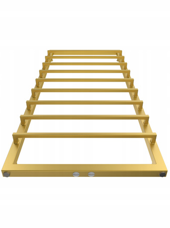 Grzejnik łazienkowy KAFU 180/53 złoty