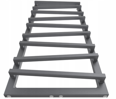 Grzejnik łazienkowy 140/54 ROGI antracyt 740w