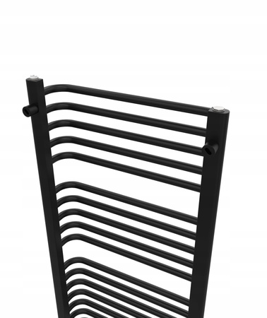 GRZEJNIK DEKORACYJNY REINA 1170x440 CZARNY MAT