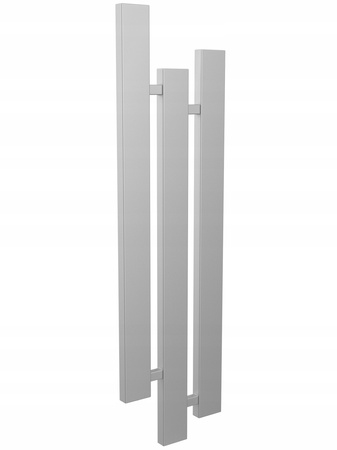 Grzejnik dekoracyjny łazienkowy 115/32 srebrny