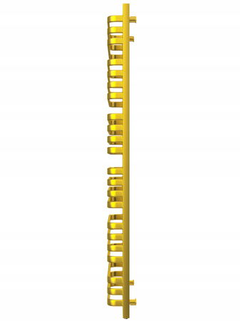 Grzejnik łazienkowy ARKA 140/53 złoty