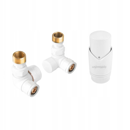 ZAWÓR DO GRZEJNIKA OSIOWY BIAŁY