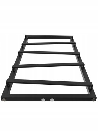 Grzejnik łazienkowy WIZA 140/53 czarny struktura